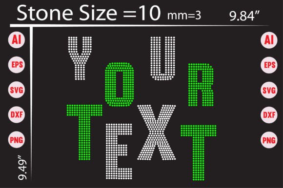 A Rhinestone Sparkle for Your T-Shirt & Campaign Graphics