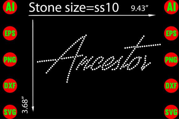 A Rhinestone-Touched Graphic for Thoughtful Branding