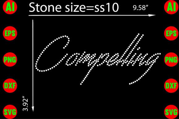 Compelling Rhinestone Templates for Impactful Brand Graphics