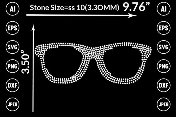 Crafting Chic Merchandise with Rhinestone Sunglass Graphics