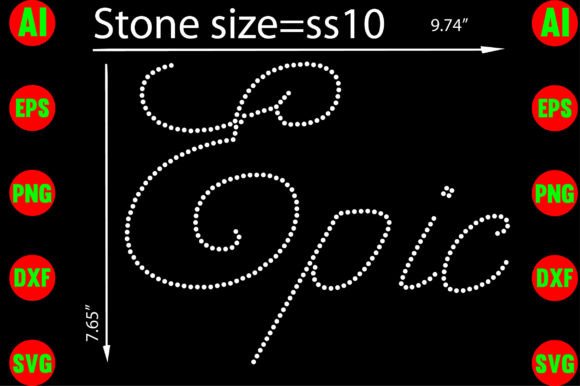 Epic Rhinestone Templates Design Review