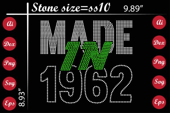 Review: Made in 1962 Rhinestone Templates for T-Shirt Designs
