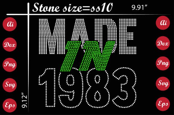 Review: Made in 1983 Rhinestone Graphics for T-Shirts