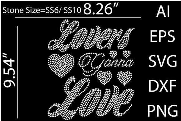 Reviewing Lovers Ganna Love Templates for Client T-Shirt Graphics
