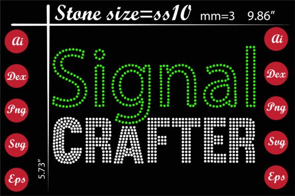 Signal Crafter Rhinestone Templates: A Must for T-Shirt Designs